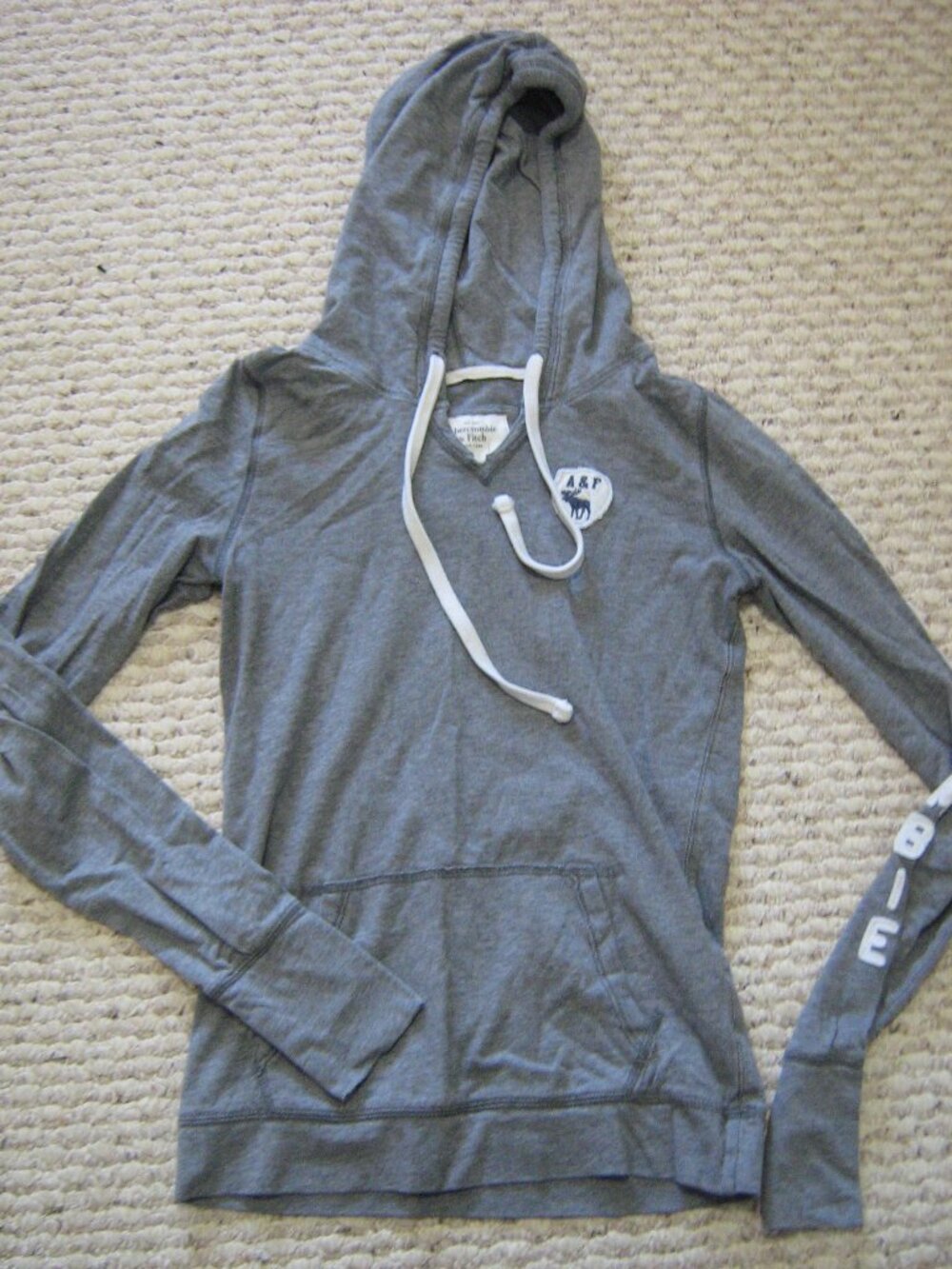 abercrombie and fitch hooded shirt